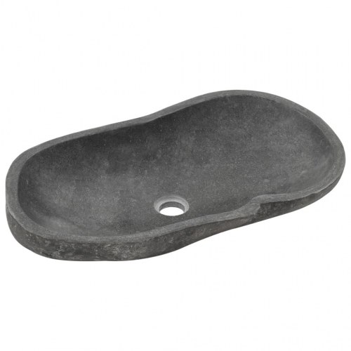 Håndvask flodsten oval 60-70 cm
