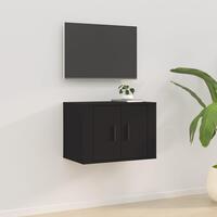 Væghængt tv-skab 57x34,5x40 cm sort