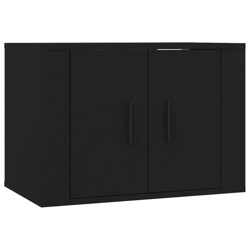 Væghængt tv-skab 57x34,5x40 cm sort
