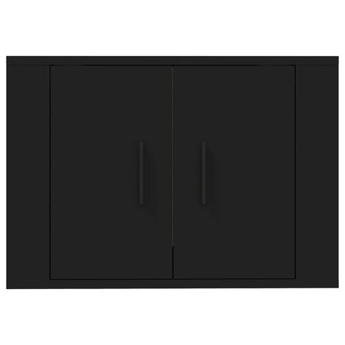 Væghængt tv-skab 57x34,5x40 cm sort