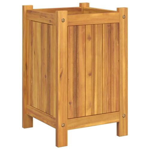 Plantekasse med for 31x31x50 cm massivt akacietræ