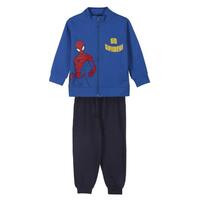 Træningsdragt til børn Spider-Man Blå 6 år