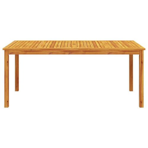 Havebord 180x90x75 cm massivt akacietræ