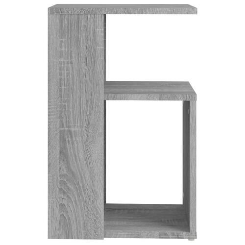 Sidebord 36x30x56 cm konstrueret træ grå sonoma-eg