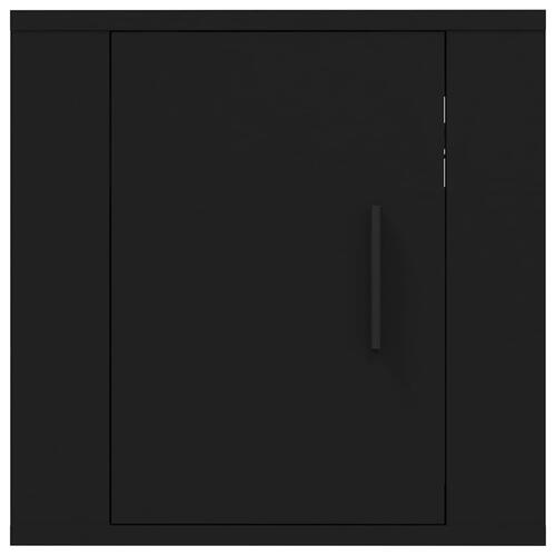 Væghængte tv-skabe 2 stk. 40x34,5x40 cm sort