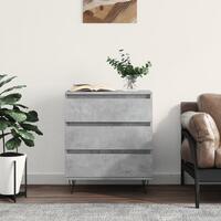Skænk 60x35x70 cm konstrueret træ betongrå