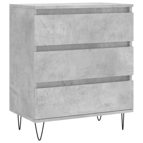 Skænk 60x35x70 cm konstrueret træ betongrå