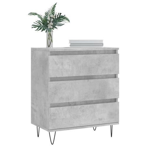 Skænk 60x35x70 cm konstrueret træ betongrå