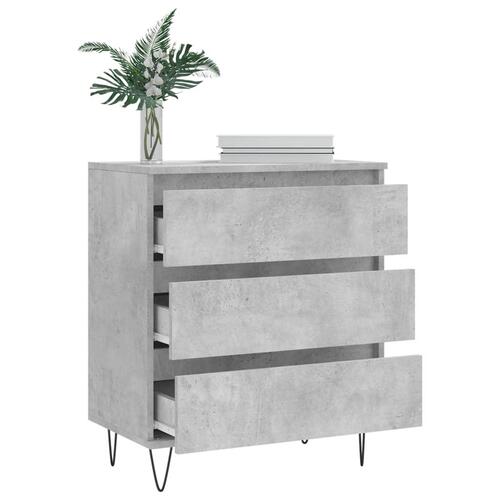 Skænk 60x35x70 cm konstrueret træ betongrå