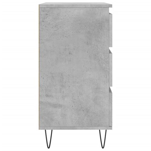 Skænk 60x35x70 cm konstrueret træ betongrå