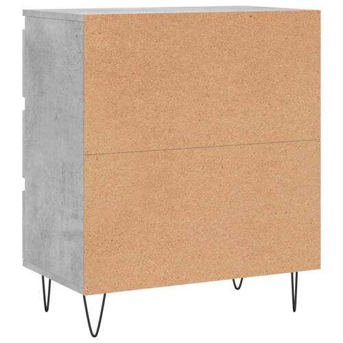 Skænk 60x35x70 cm konstrueret træ betongrå
