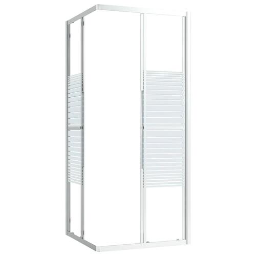 Brusekabine 80x80x180 cm sikkerhedsglas