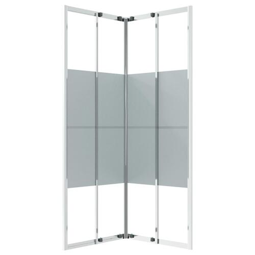 Brusekabine 80x80x180 cm sikkerhedsglas