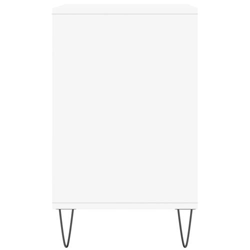 Skoreol 102x36x60 cm konstrueret træ hvid