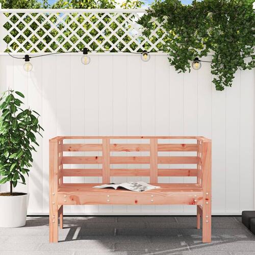 Havebænk 111,5x53x71 cm massivt douglasgran
