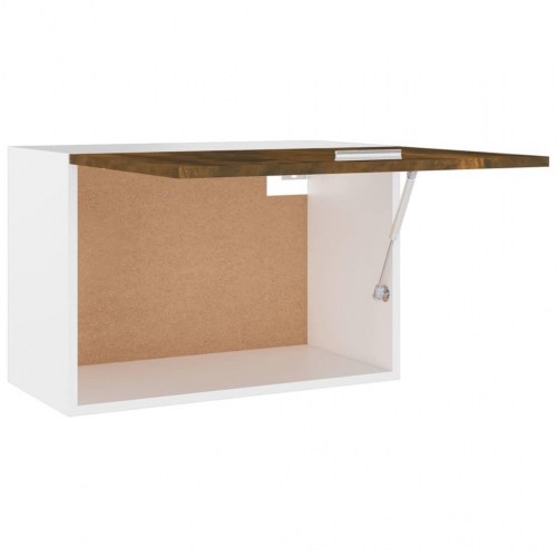 Hængeskab Lyon - røget eg 60×31×40 cm i konstrueret træ