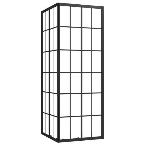 Brusekabine 80x80x180 cm sikkerhedsglas
