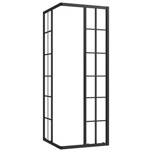 Brusekabine 80x80x180 cm sikkerhedsglas