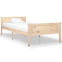 Sengestel 100x200 cm massivt fyrretræ