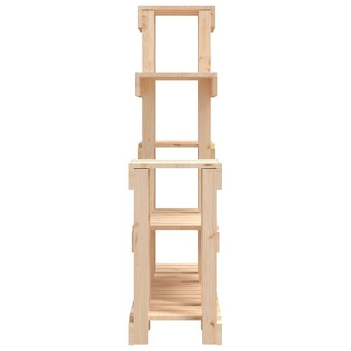 Plantestativ 92x25x97 cm massivt fyrretræ