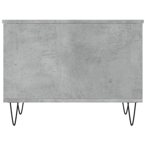 Sofabord 60x44,5x45 cm konstrueret træ betongrå