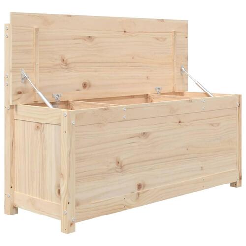 Bænk 110x41x76,5 cm massivt fyrretræ