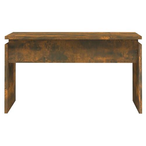 Sofabord 68x50x38 cm konstrueret træ røget egetræsfarve