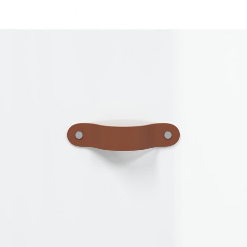 Kommode 69,5x34x90 cm konstrueret træ hvid højglans