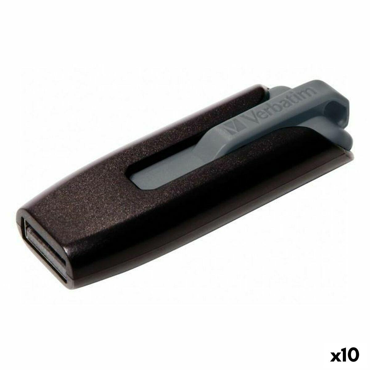 Verbatim V3 Store 'n' Go USB-stick 64 GB - Sort (10-pak)