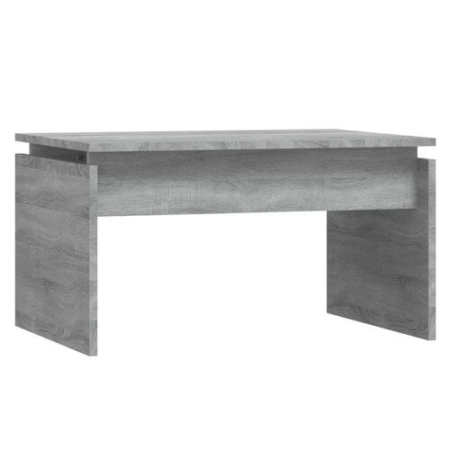 Sofabord 68x50x38 cm konstrueret træ grå sonoma-eg