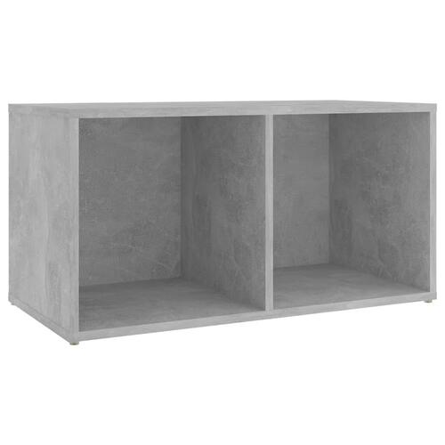 Tv-skab 72x35x36,5 cm konstrueret træ betongrå