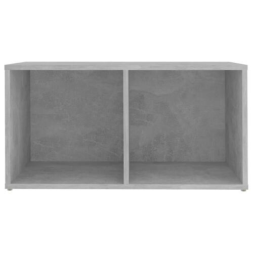 Tv-skab 72x35x36,5 cm konstrueret træ betongrå