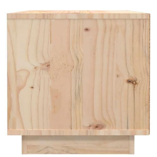 Sengeborde 2 stk. 40x34x35 cm massivt fyrretræ