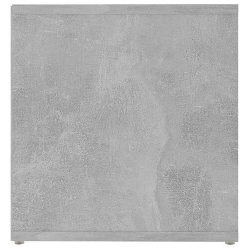 Tv-skab 72x35x36,5 cm konstrueret træ betongrå