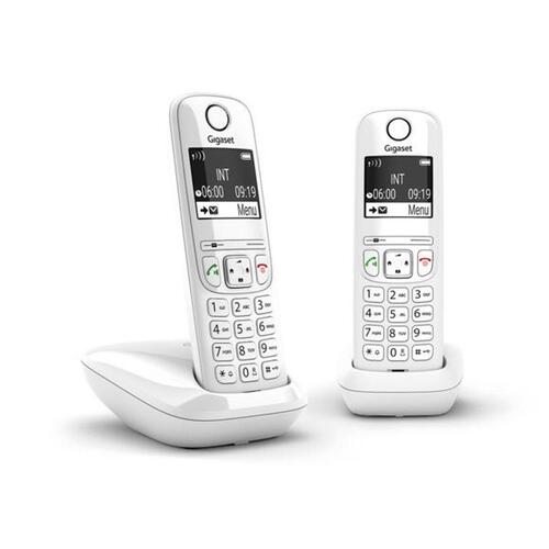 Trådløs telefon Gigaset AS690 Duo Hvid
