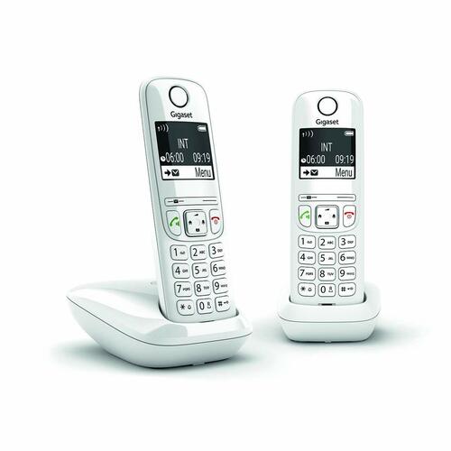 Trådløs telefon Gigaset AS690 Duo Hvid