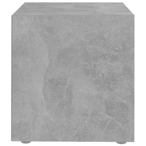 Tv-borde 4 stk. 37x35x37 cm konstrueret træ betongrå