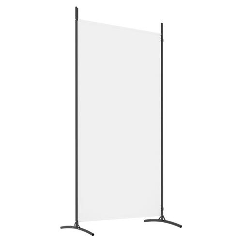2-panels rumdeler 175x180 cm stof hvid
