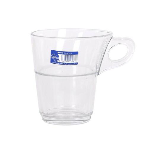 Dele kaffekopsæt Duralex Caprice 220 ml 6 Dele (6 enheder) (6 uds)