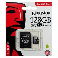 Mikro-SD-hukommelseskort med adapter Kingston SDCS2/128GB Sort 128 GB