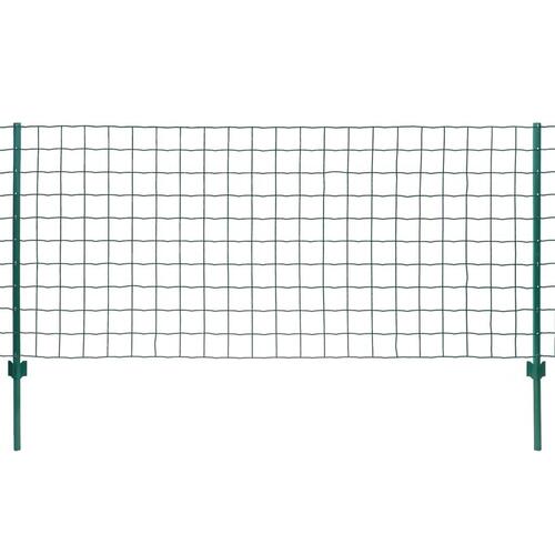 Eurohegn 20 x 1,2 m stål grøn