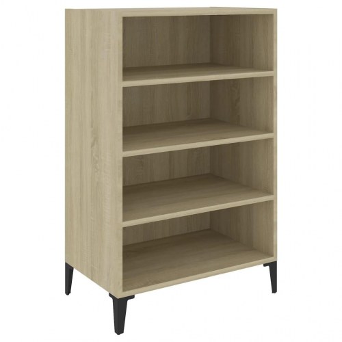 Skænk 57x35x90 cm konstrueret træ sonoma-eg