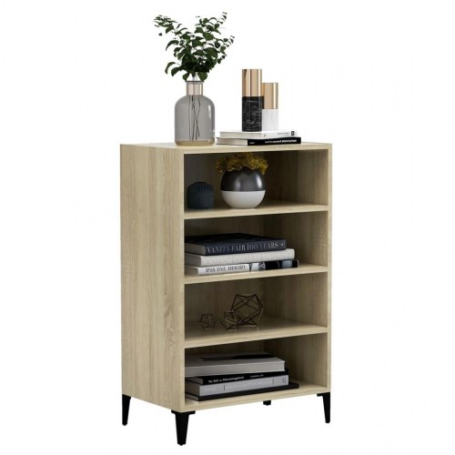 Skænk 57x35x90 cm konstrueret træ sonoma-eg