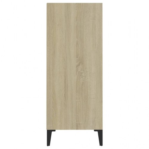 Skænk 57x35x90 cm konstrueret træ sonoma-eg