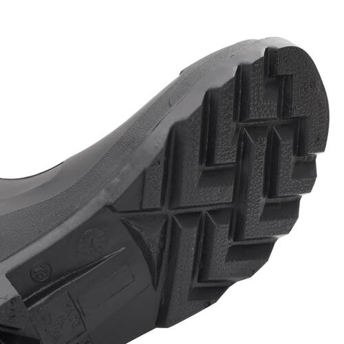 Gummistøvler med udtagelige strømper str. 39 PVC sort