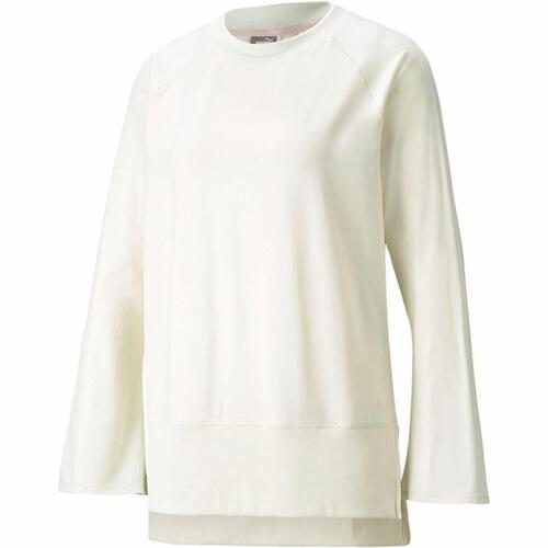 Sweaters uden Hætte til Kvinder Puma Studio Yogini LT Bell Hvid XS