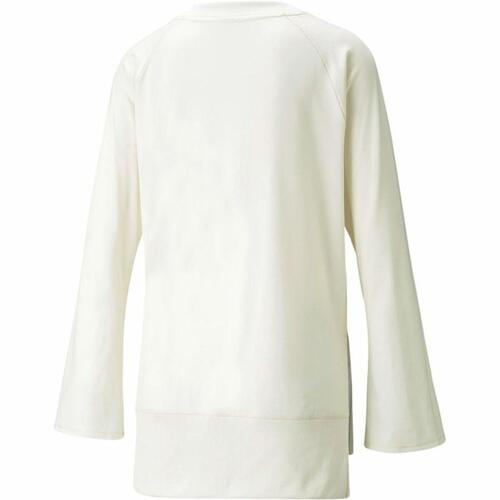 Sweaters uden Hætte til Kvinder Puma Studio Yogini LT Bell Hvid XS