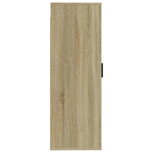 Væghængt tv-skab 40x34,5x100 cm sonoma-eg