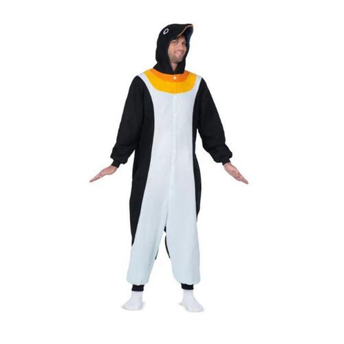 Kostume til voksne 2 Dele Pingvin Sort XS/S/M