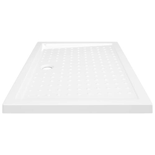 Brusekar med dupper 70x100x4 cm ABS hvid